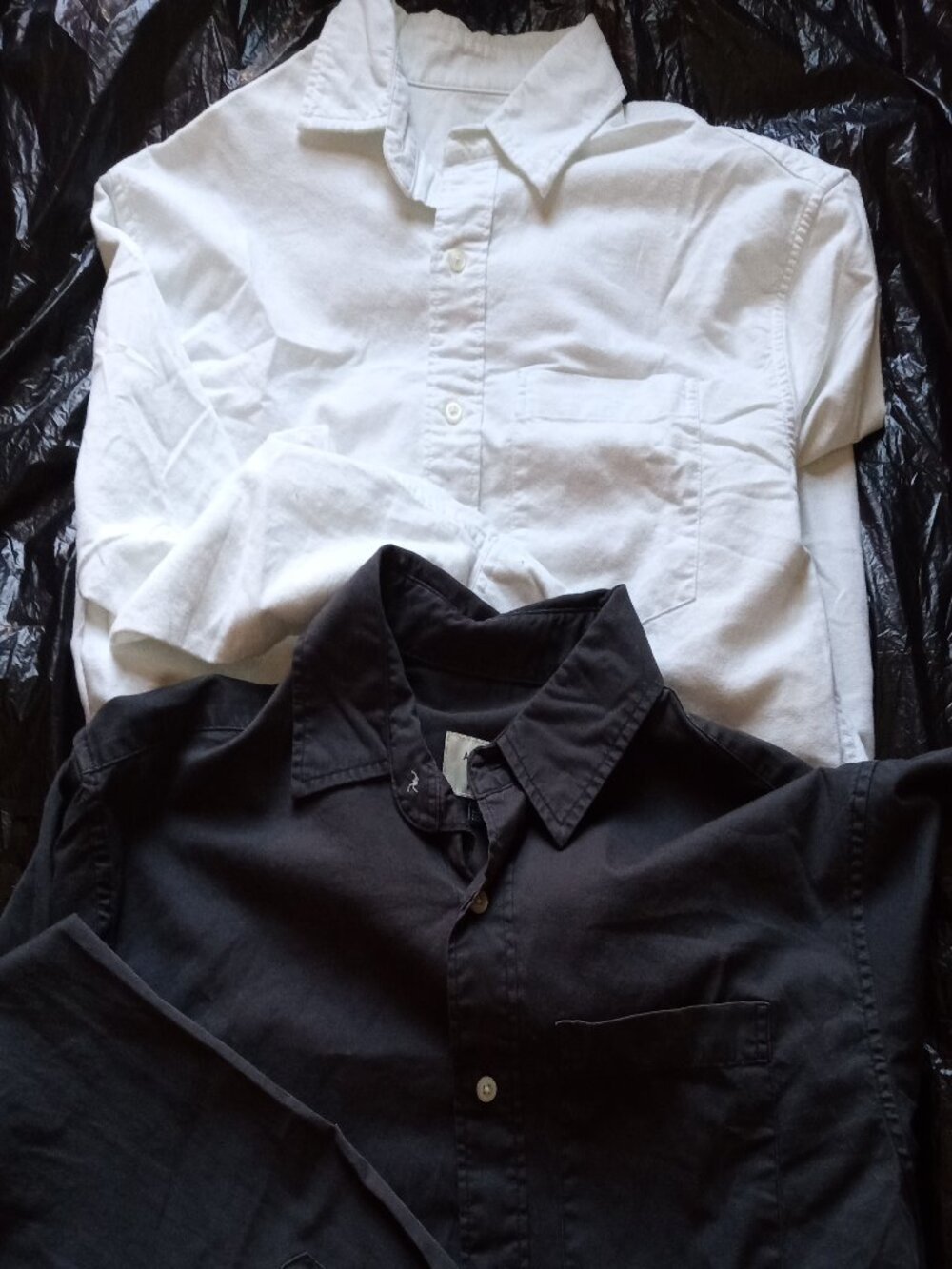 American Eagle 2pk. Relaxed Fit Long Sleeve Shirts Mens XS